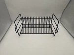 Ikea 12" Matte Silver Metal 20 Cd Storage Rack/holder - Vink 100.239.49. Fixed Price $19.99.