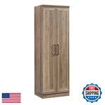 Sauder Homeplus Storage Cabinet/ Pantry Cabinets Salt Oak Finish 422426. Fixed Price $286.18.
