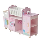 Olivia's Little World Olivias 6-IN-1 Wooden Baby Doll Nursery Set. Fixed Price $179.30.