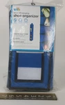Honey Can Do 10 Shelf Shoe Organizer Hangs Closet Rod Blue Black. Fixed Price $15.30.
