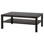 Ikea Black-brown Coffee Table Living Room Furniture 46 1/2X30 3/4 " New!. Fixed Price $99.98.