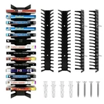 Video Game Storage Organizer Wall Mount - Metal Media Shelf Holds Up 72 Di.... Fixed Price $36.45.