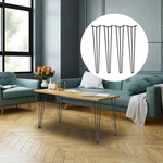 4PCS Metal Table Legs 16-40 Inch 3-ROD Hairpin Furniture Diy Feet. Fixed Price $57.50.