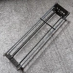 Authentic Boltz Usa Cd Music Rack Wall Free Standing Holder Media Storage Steel. Fixed Price $97.50.