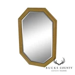 Henredon Scene Two Burl Wood Octagonal Mirror. Fixed Price $595.00.