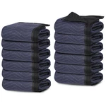 Heavy-duty Professional 12PCS Moving Blankets Durable Shipping Pads 80" X 72". Fixed Price $48.20.