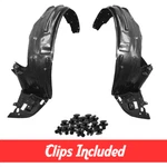 Front Fender Liner Set W/ Clips For 2005-2010 Honda Odyssey HO1248123 HO1249124. Fixed Price $49.09.