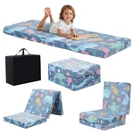 Memorecool Foldable Floor Mattress For Kids Glow Trifold Folding. Fixed Price $103.43.