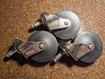 Master Caster Swivel Wheels - 1/2" (set Of 3) #D472 Heavy Duty. Fixed Price $22.99.