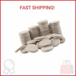 Softtouch 1" Round Heavy Duty Self Stick Felt Furniture Pads, Protect Hardwood. Fixed Price $8.67.