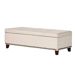 Christopher Knight Home Gavin Fabric Storage Ottoman 73427.00 - Beige. Fixed Price $172.54.