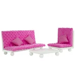 Olivias World Baby Wooden Furniture Lounge Sofa Dolls Chair TD-11930AB. Fixed Price $43.99.