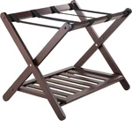 Winsome Remy Luggage Rack With Storage Shelf, For Guest Room, No Assembly, Cappu. Fixed Price $30.57.
