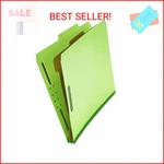 Universal Pressboard Classification Folder, Letter, Four-section, Green, 10/BOX. Fixed Price $44.18.