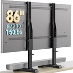 Top Tv Stand With Height Adjustable Legs Replacement For Most 37-86 Inc. Fixed Price $56.99.