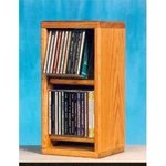 Wood Shed 206 Solid Oak Dowel Cabinet For Cds. Fixed Price $155.76.