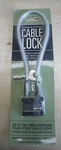 Cable Lock Maximum Security Lifetime Guarantee Shock Proof Secure Steel. Fixed Price $5.00.