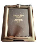 Elegant 6" Black Nickel Plated Picture Frame For 3.5X5" Photo Ashton & Hayes. Fixed Price $13.56.