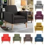 Accent Single Sofa Upholstered Fabric Chairs Arm Furniture For Living Room. Fixed Price $138.99.