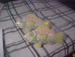 Mackenzie Childs Fish Knob Drawer Pull Hand-painted Left Facing Terra Cota Mint. Fixed Price $129.99.