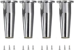 Adjustable 4 Inch Furniture Legs Set Of Metal Cabinet Feet Stands. Fixed Price $24.95.