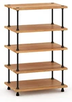 Salamander Designs A5/C Archetype 5-SHELF Adjustable Audio-stand Natural-cherry. Fixed Price $699.00.