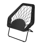 Zenithen Black Hexagon Bungee Chair For Dorm, Bed, Living Room, 32" (pack Of 1). Fixed Price $103.43.