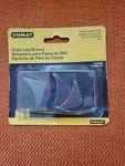 Stanley Chair Leg Braces Brown Lacquer Finish 73-0300 CD996-1/2. Fixed Price $5.00.