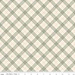 Plaid In Cream Coffee Time Riley Blake. Fixed Price $13.75.