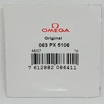 Omega Px 5106 Acrylic Crystal With Yellow Tension Ring. Fixed Price $199.95.