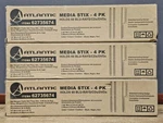 Lot Of 3 Atlantic Media Stix For Dvds, Cds Storage Wall Mount 4 Pack Sealed New. Fixed Price $54.99.