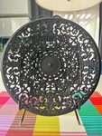 Vintage Buderus Cast Iron #5001 Decorative Wall Plate - Germany. Fixed Price $60.00.