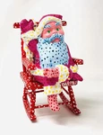 Original Jack Baron Santa Rocking Chair Sculpture Painting Vtg Key West Florida. Fixed Price $475.24.