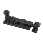 Renovators Supply Slide Bolt Latch 3.5" Wrought Iron Ball Tip Black. Fixed Price $17.99.