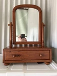 Vintage Maple Ethan Allen Shaving Mirror. Fixed Price $225.00.