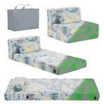 Folding Sofa Floor Mattress, Trifold Futon Up Bed, Out.... Fixed Price $126.65.