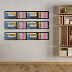 3*STAND Organizer Cd Wall Mount Rack Dvd Holder Media Storage Disk Case Display. Fixed Price $53.55.