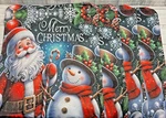 Christmas Chair Covers Set Of 4 Stretch Removable Santa&snowman Merry. Fixed Price $35.99.