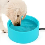 Yeatruojeet Large Heated Water Bowl For Dog & Cat, Medium, Mint Green. Fixed Price $24.38.