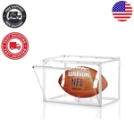 Elegant Football Display Case With Magnetic Door For Best Autographed Memorab.... Fixed Price $33.99.