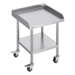 Vevor Stainless Steel Work Table 24"X24" Commercial Food Prep W/ Casters. Fixed Price $95.90.