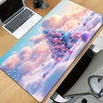 40*90CM1PC Festive Christmas Tree In Fluffy Clouds Mouse Pad Xxl Non-slip Rubb. Fixed Price $16.99.