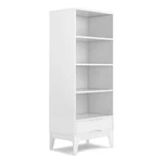 Harper Solid Hardwood 60 Inch X 24 Modern Bookcase With Storage White. Fixed Price $442.34.