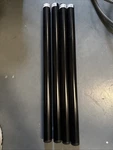 Lot Of 4 Ikea Adils Table Desk Leg 27 1/2" X 5/8" Black. Fixed Price $17.89.