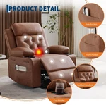 Oversized Power Lift Massage Heat Recliner Chair For Elderly Electric. Fixed Price $343.28.