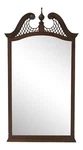 49620EC: Drexel Heritage Chippendale Mahogany Beveled Glass Mirror. Fixed Price $395.00.