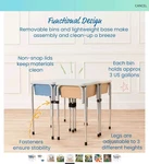 ECR4KIDS 4-STATION Sand Water Adjustable Play Table, Sensory Bins. Fixed Price $199.95.