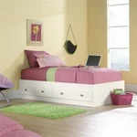 Sauder Shoal Creek Twin Mates Bed Soft White. Fixed Price $303.04.