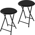 Backless Folding Stool With 225LB Capacity For Kitchen Rec Room - Set Of Po. Fixed Price $91.99.