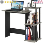 Compact Computer Desk W/ 3 Storage Shelves Sturdy Writing Table Home Office New. Fixed Price $61.37.
